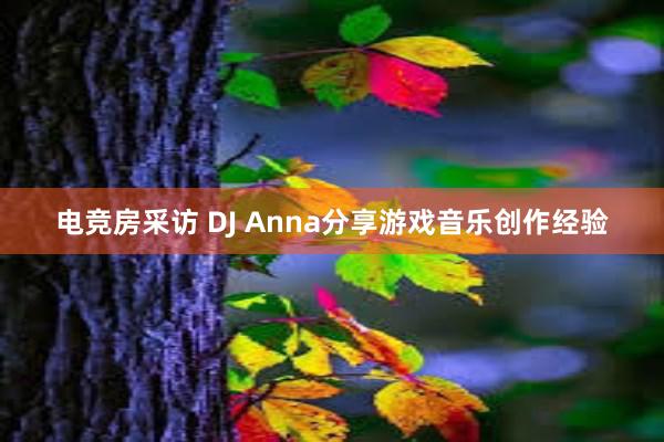 电竞房采访 DJ Anna分享游戏音乐创作经验